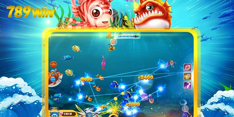 Giao diện game bắn cá 789WIN cuốn hút, chân thực