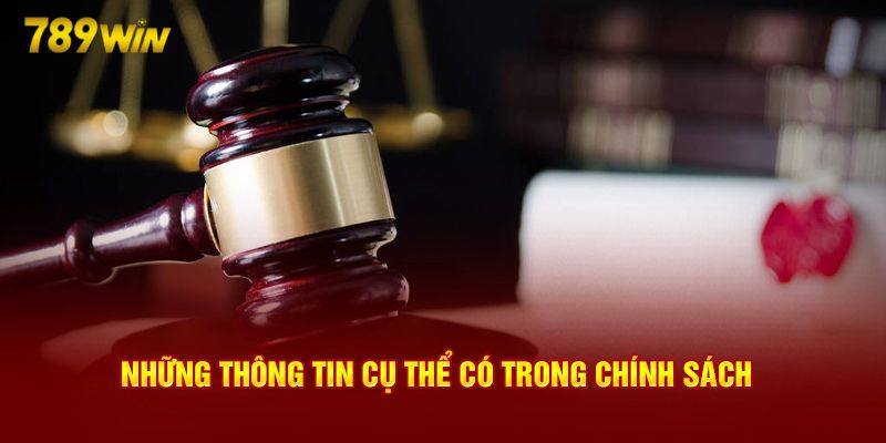 Thông tin miễn trừ cụ thể tại sân cược